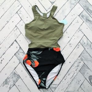 Cupshe One Piece Swimsuit Sz M